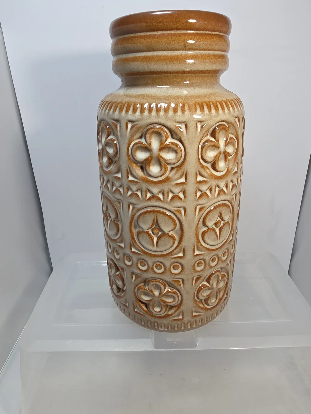 Scheurich W. Germany 289-27 Foligno Mid-Century Modern Ceramic Vase (UR)